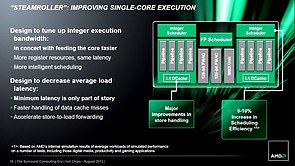 AMDs Steamroller-Präsentation (Slide 16)